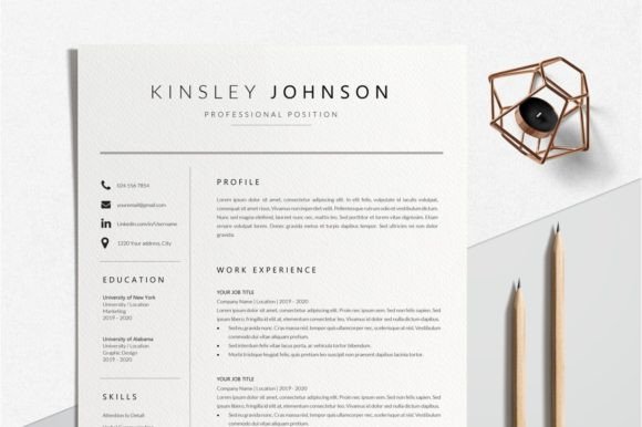 Download Creative Resume Template Word - Premium Resources